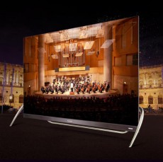 K75m300 75 inch ultra thin full screen 4K intelligent voice 128G TV