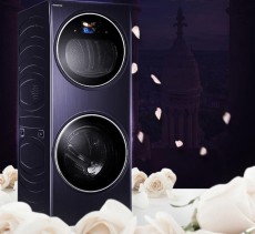 Fusion fiber washing care machine double drum washing machine