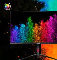 Quantum dot wide gamut electronic competitive display