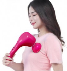 Silicone massage head