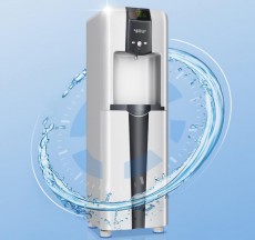Heating integration of tap water filter and table type water purifier